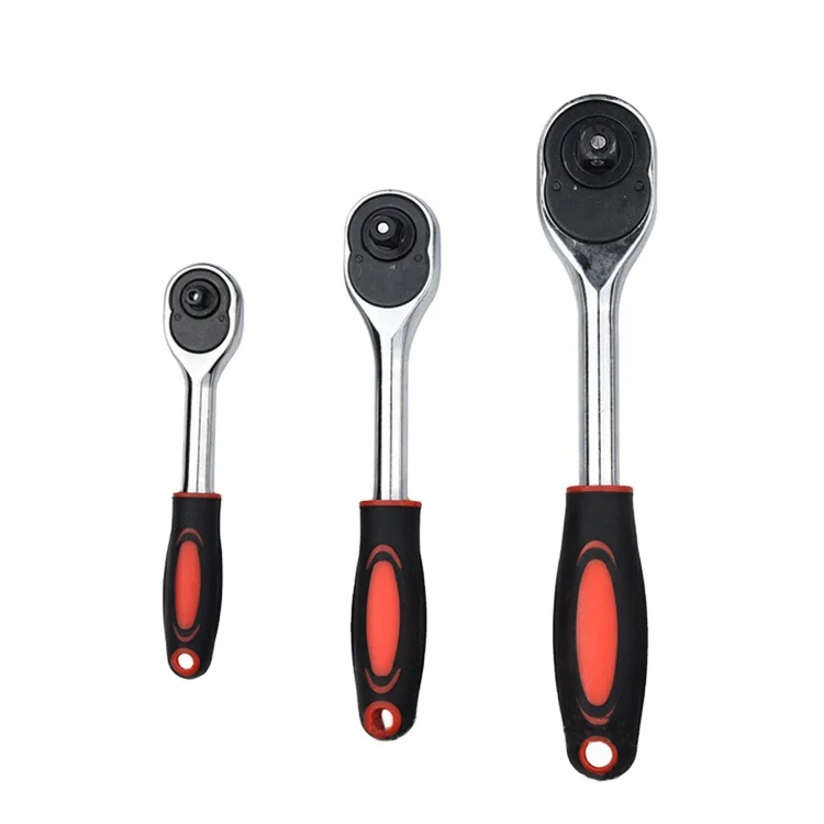 Best Selling 45#steel materials 24 teeth ratchet wrench spanner 1/4 3/8 1/2