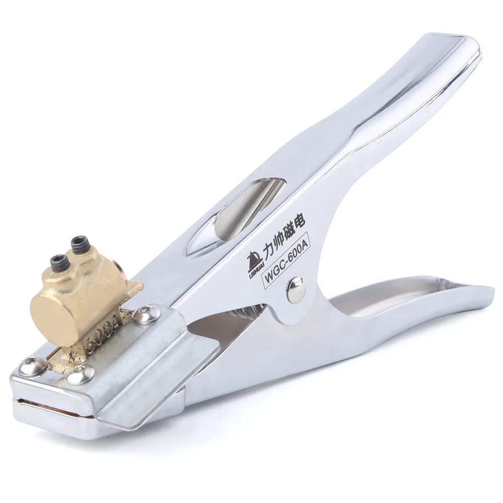 Lishuai New Heavy Duty Arc Welding Ground Clamp/ Electroplated Earth Clamp 300Amp 600Amp for Welding Machine
