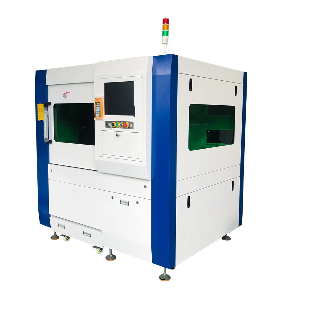 150W plug and play high precision fiber laser cutting machine for jewelry product