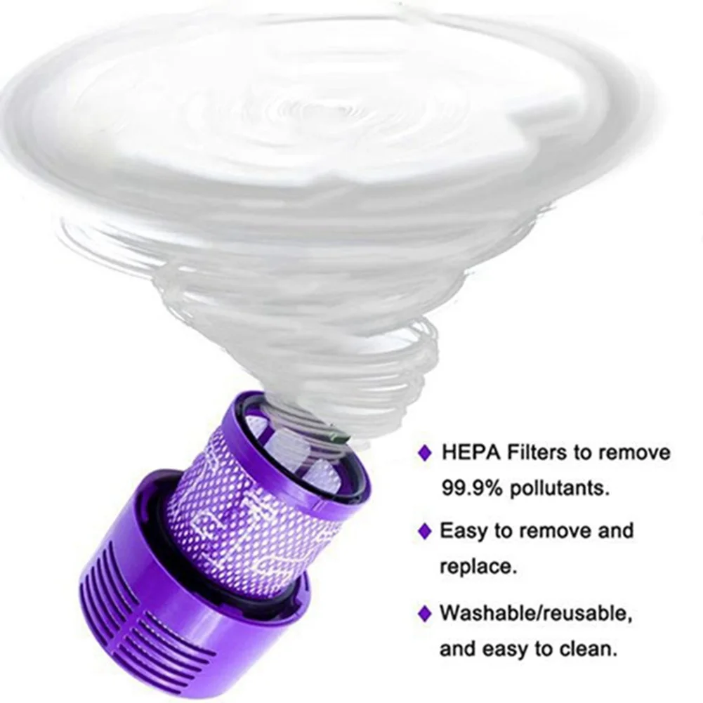 Фильтр Hepa блок для Dysons V10 Sv12 Cyclone Animal Total cleanit моющиеся аксессуары моющихся фильтров-C
