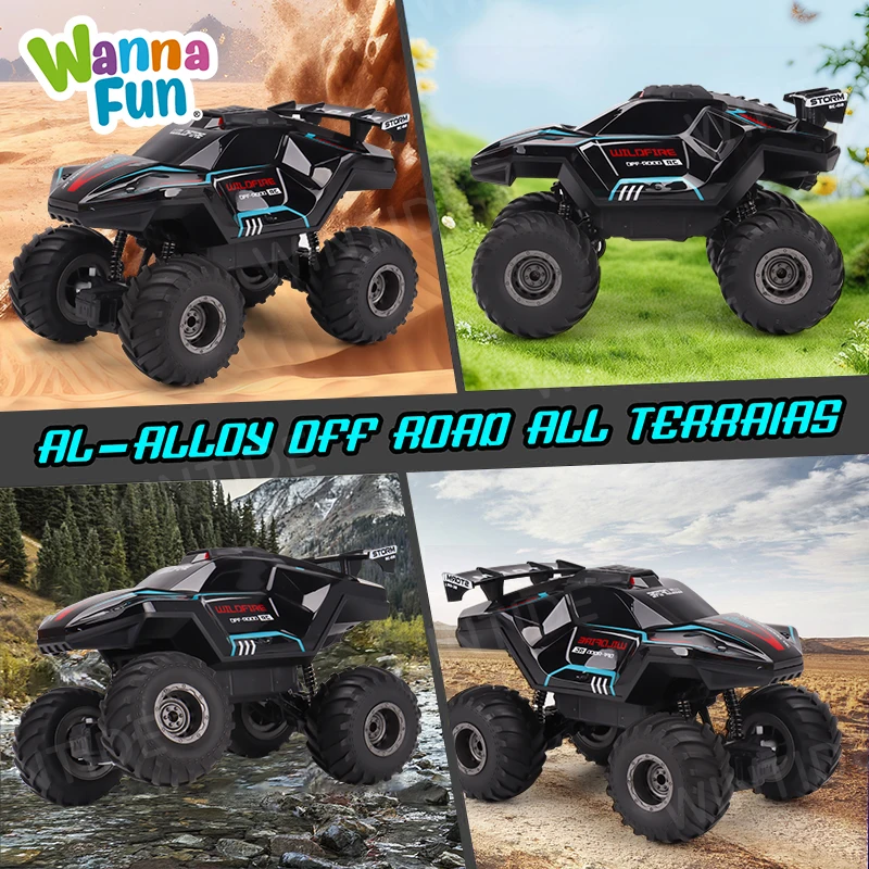 2.4G Brushless High-Speed Racing Car Off-Road Truck Monster Remote Control Rock Tracked Vehicle for Kids Minis Style
