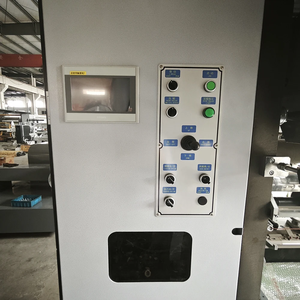 Rotogravure Roto Printing Machine 6 Colors Rotogravure Printing Machine Price Electronic Line Shaft Gravure Printer