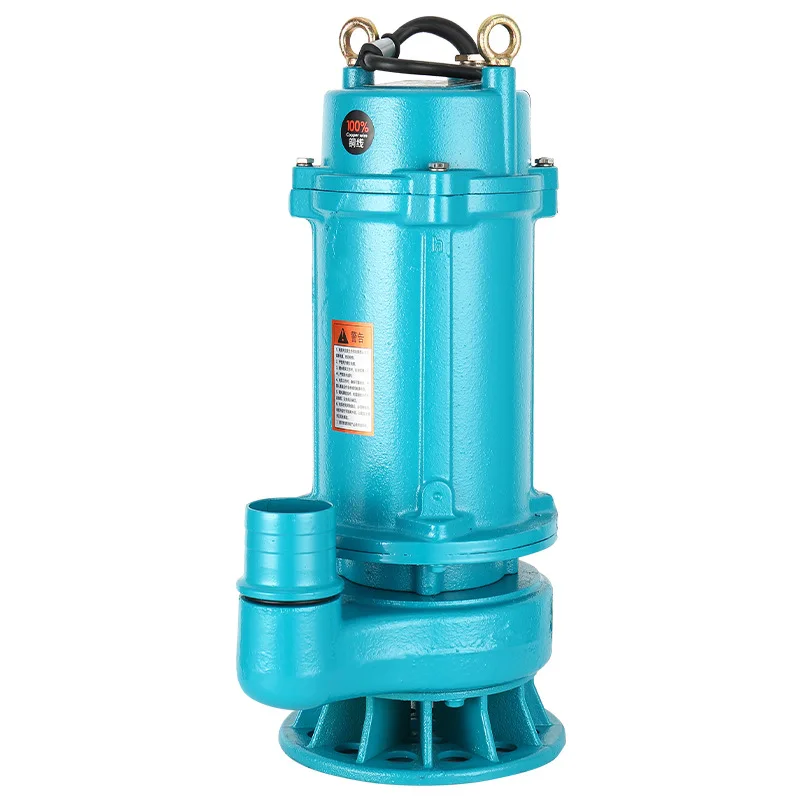 Household High Quality Portable 2 inch 220V 1.1KW WQD Centrifugal Electric Sewage Waste Water Pump Submersible Sewage Pump
