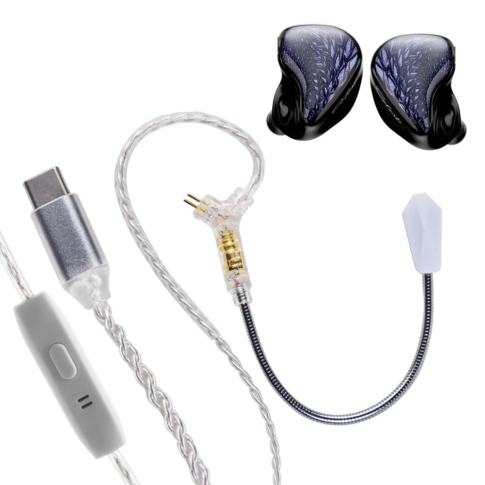 Наушники-вкладыши Type-C, 10 мм