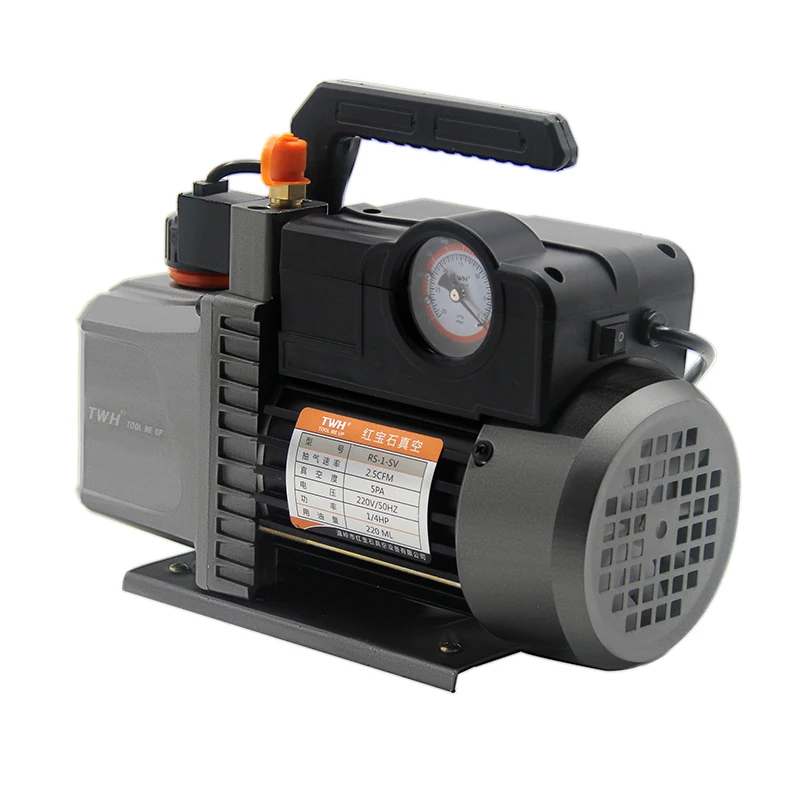 New Rerigerant  With Hand High Pressure Gauge Vacuum Pump