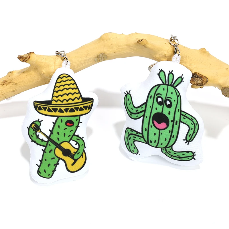 Новые товары vograce, миниатюрная тканевая подушка с напечатанным логотипом, брелок, плюшевая мягкая игрушка, подвеска