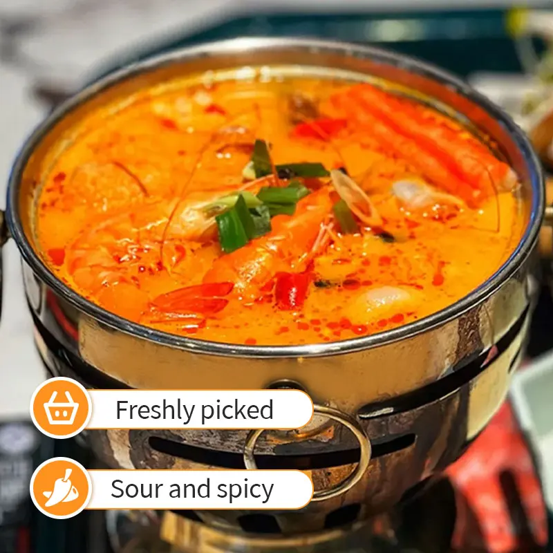 Red Sour Soup Fish Fatty Beef Seasoning Pickled Chinese Cabbage Fish Clear Soup Guizhou Authentic Hot Pot Seasoning