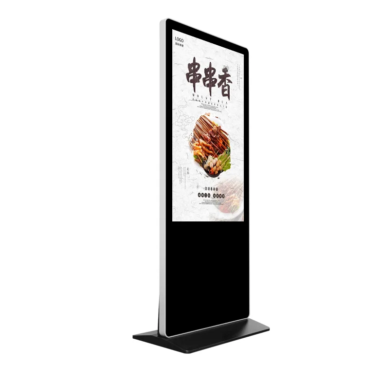 43 50 55 65 inch android video player kiosk lcd totem display touch screen Floor standing digital signage advertising display