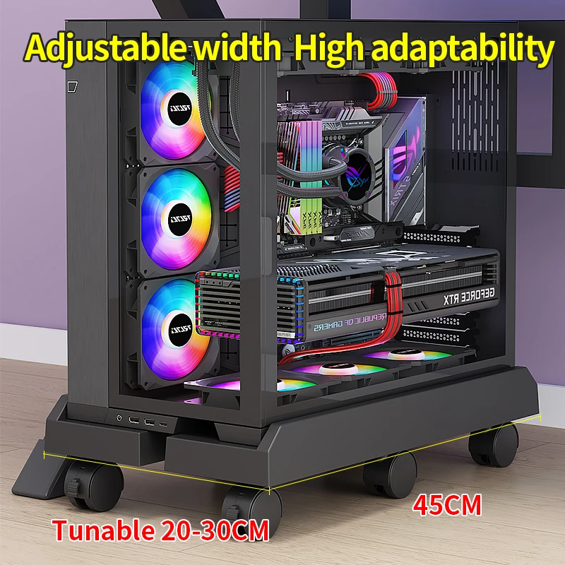 067-A13 Convenient Portable  Extendable CPU Bracket Laptop Stand Plastic Holder