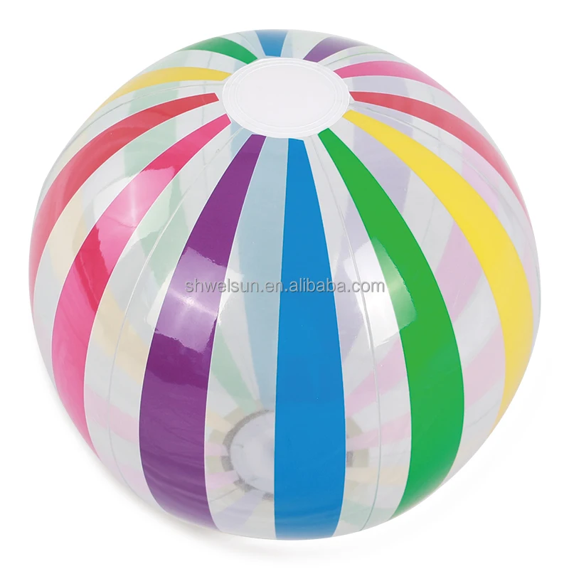 2022 New Design Eco Friendly Colorful PVC Inflatable Designer Beach Ball