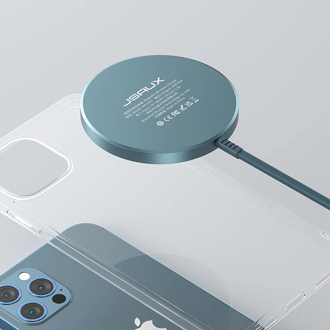 JSAUX 15W Wireless USB A USB C Fast Wireless CharGer