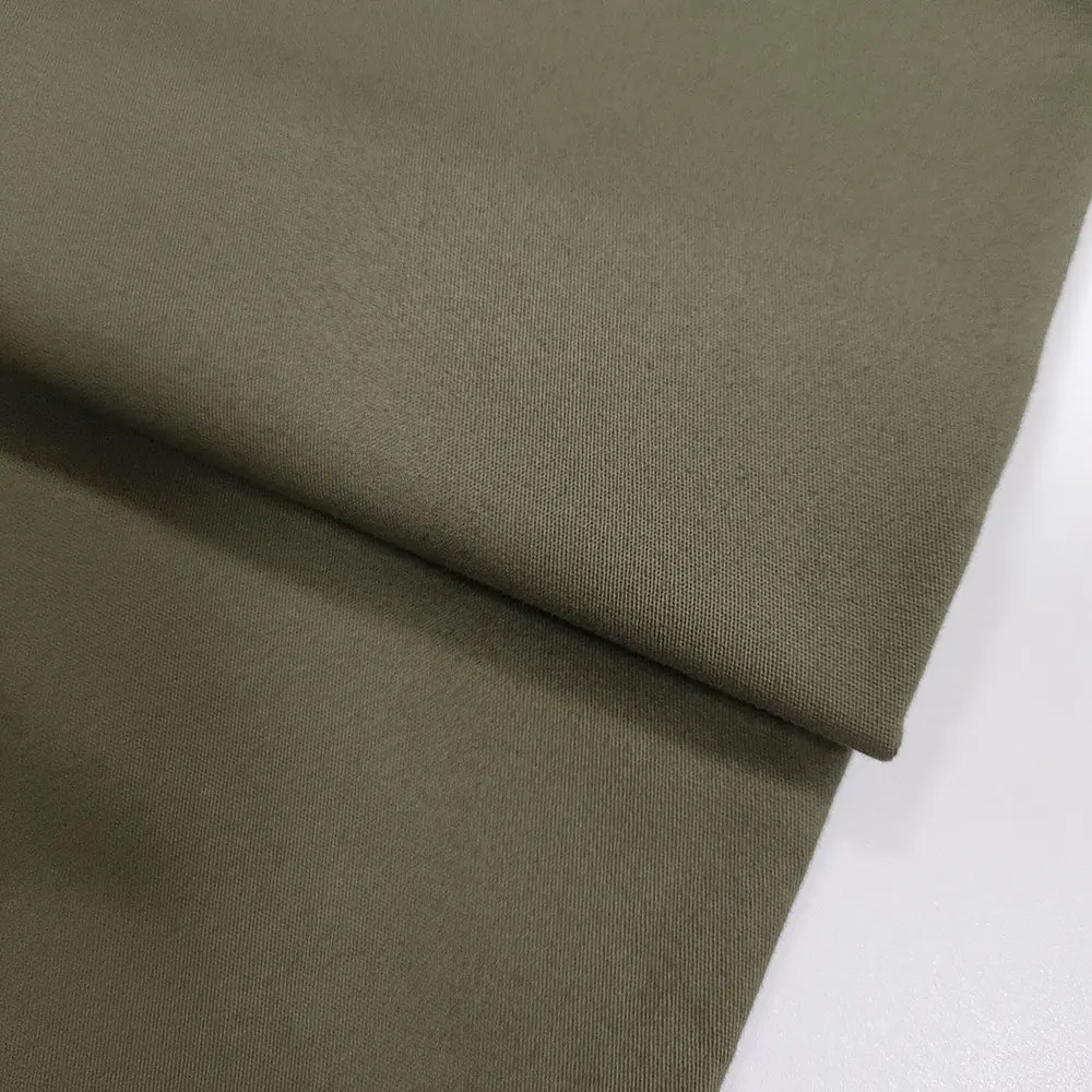 
Stretch 97 Cotton 3 Spandex Twill Chino Fabric For Woman Pants 