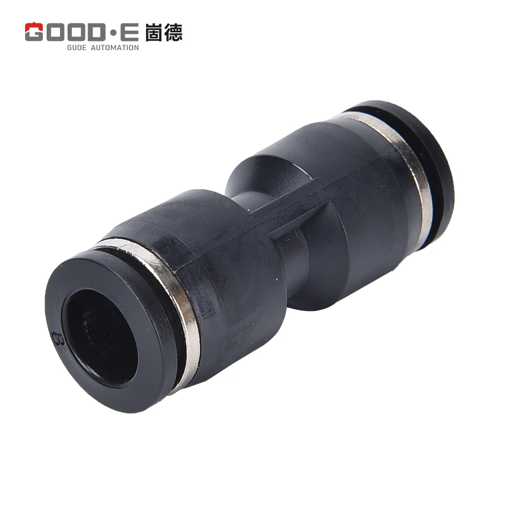 One Touch Straight Plastic Pneumatic Pipe Fitting High Quality Pneumatic Connector Parts