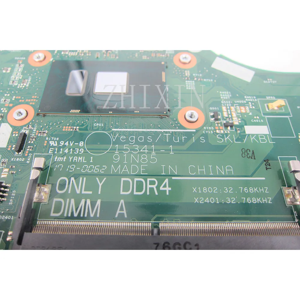 Yourui для dell Inspiron серии 14 3467 15 3567 Материнская плата ноутбука w/ i3-6006U CN-0NP4RY NP4RY 15341-1 ноутбук материнская