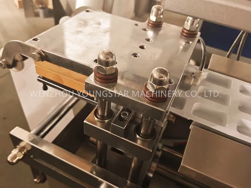 Dpp-80 DPP150 Automatic Small Liquid Jam Butter Yogurt Honey Blister Packing Flat Machine