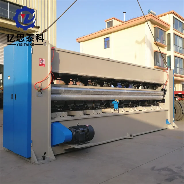 YISITAIKE 3D Green Coconut Palm Mattress Production Line non-woven fabric making machine needle punching machine