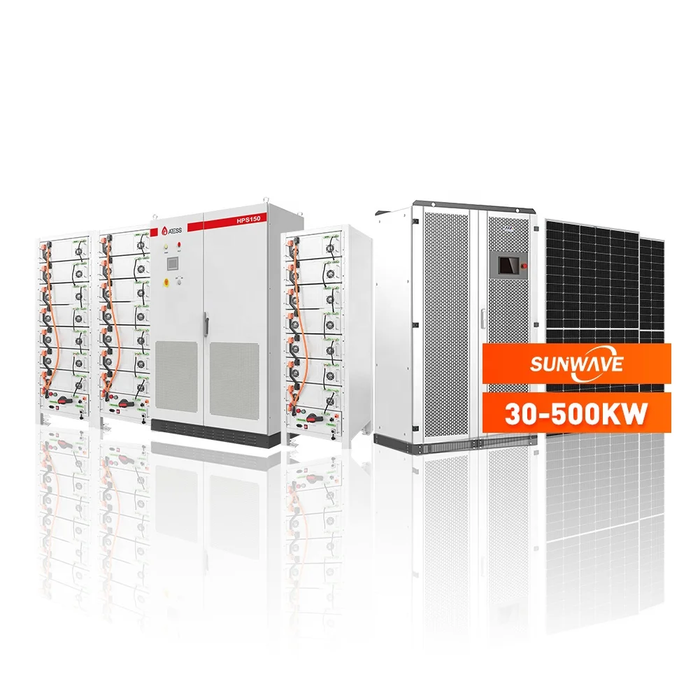 Sunwave 50kW 100kW 150kW 200kW Hybrid Energy storage Commercial Solar Battery Systems For Europe
