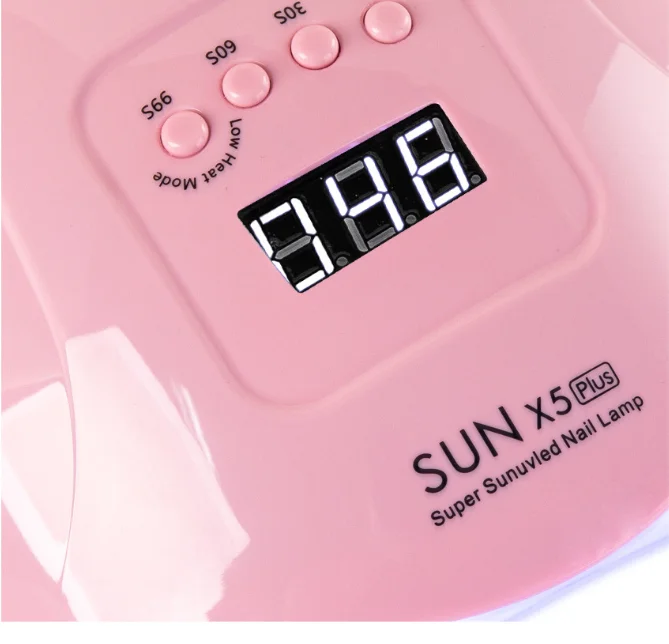 Pink Color Nail Lamp Machine 36 PCS UV LED Lamp With UK Plug For Nail Polish