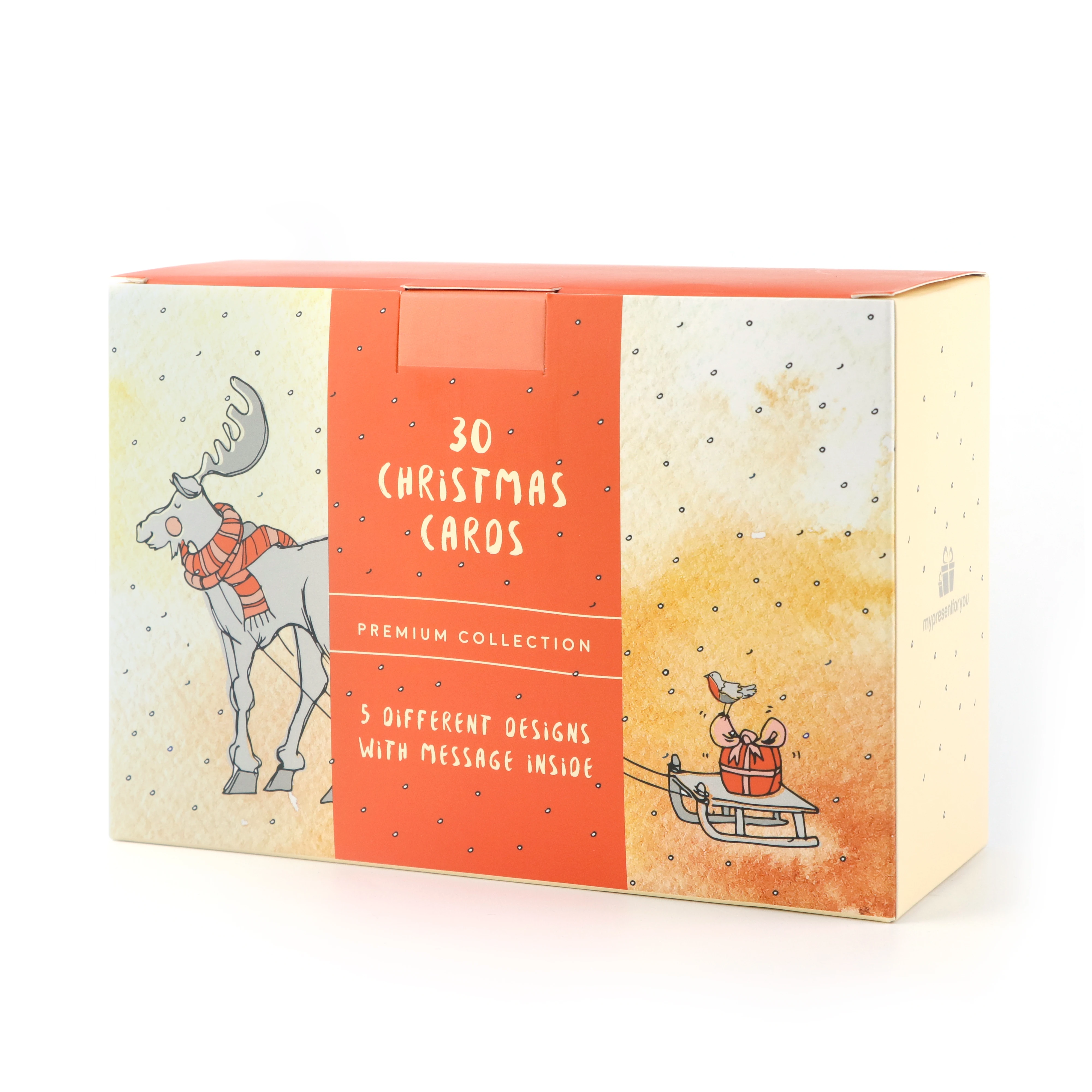 Custom Thank You Cards Birthday Cards Christmas Greeting Cards with Envelope Christmas Invitation