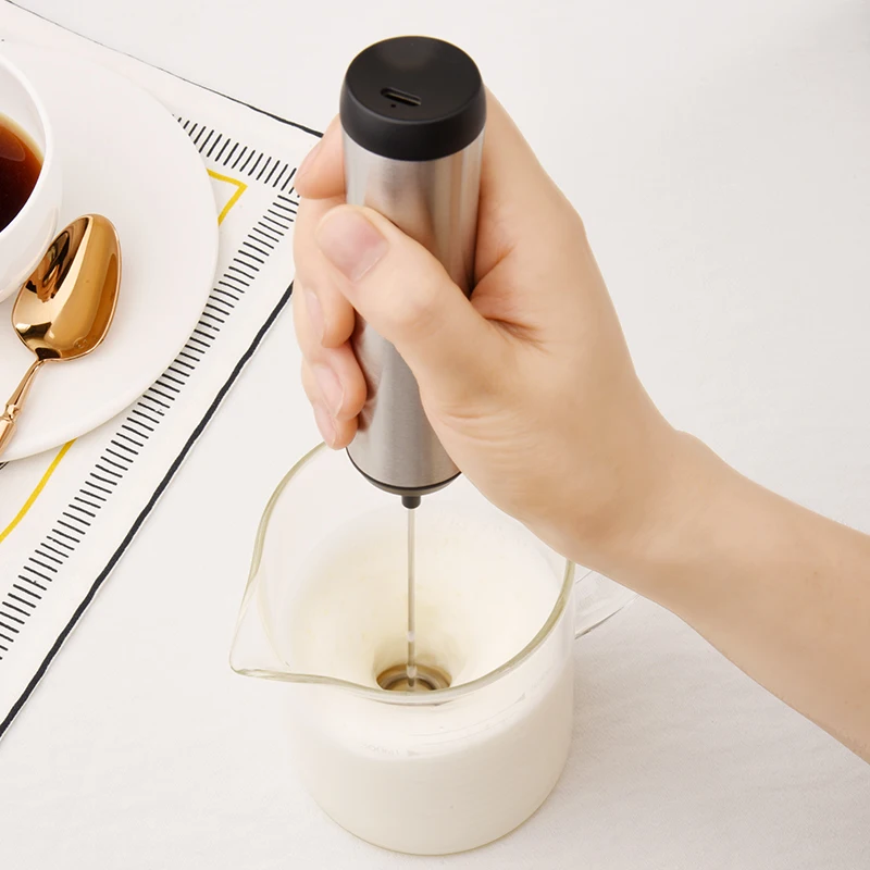 Stainless steel milk frother electric dc motor for milk frother milk mixer frother