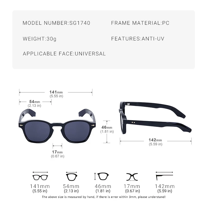2024 Retro Round PC Sunglasses  Unisex Round  Frame Top Quality   luxury Round sunglasses UV 400 Fashion PC Sunglasses