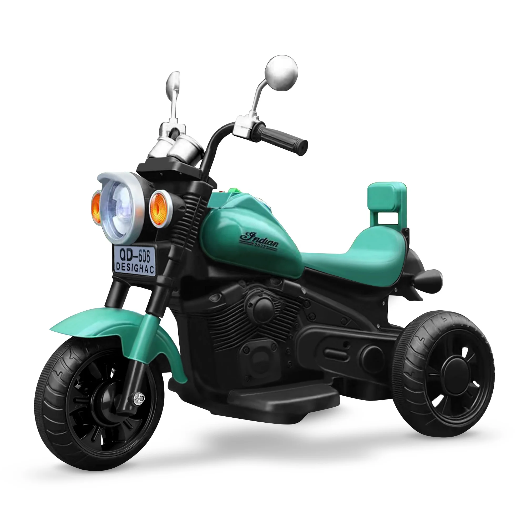 Ride-on cars for kids toys motorbike two-seater learning  12V/7A battery tricycle motorcycle 540W motor Simulated throttle