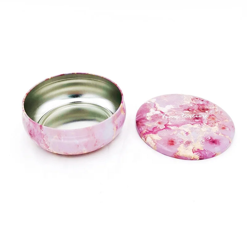 Wholesale DIY soy candle tin jar 8oz metal candle tin containers