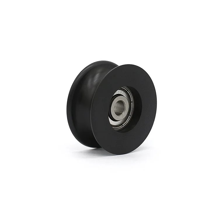 Sliding door roller wheel size 8*40*20.7 mm u groove pulley wheel with 608 bearing