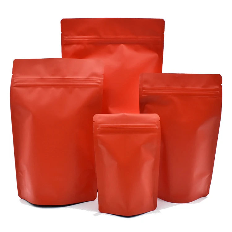 Упаковка из майлара для сухих пищевых продуктов с принтом на заказ, с прозрачным окном