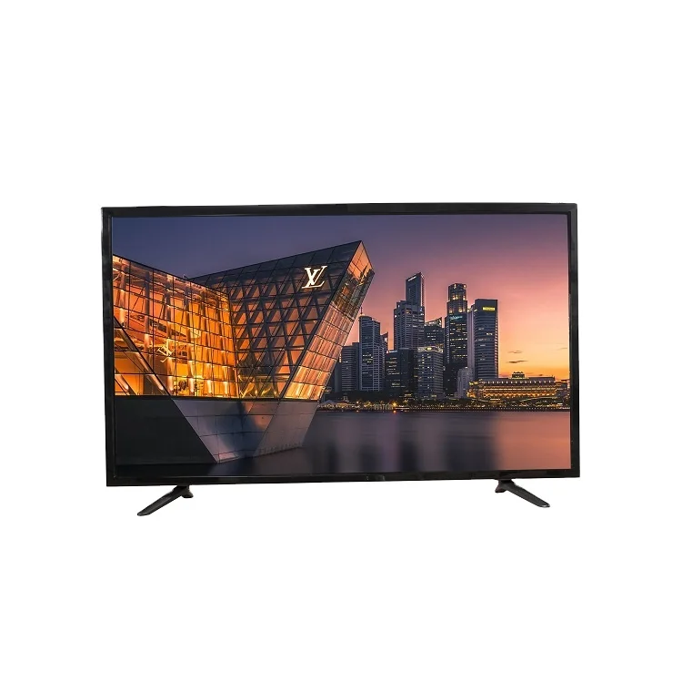 Factory wholesale Slim Flat 4K Curved 50 55 60 65 70 75 85 inches android tv Smart Tv lcd tv