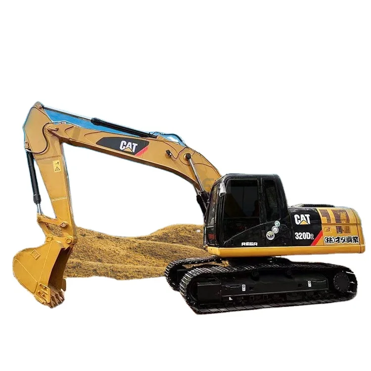 Made Genuine CE EPA Approved Used Excavator 320 320d 320d2 320gc 320 20 Tons Excavator Machine