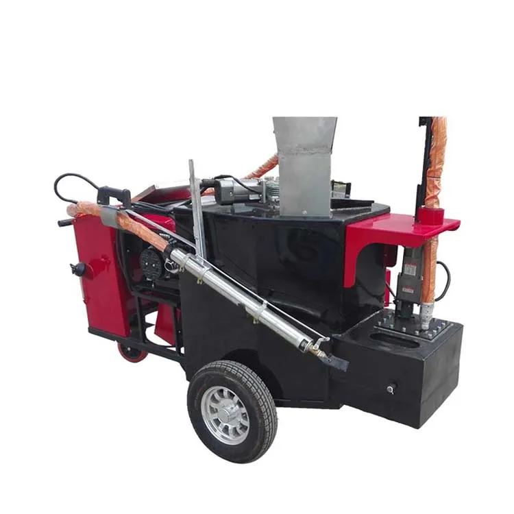 Cement pavement repair seam filling glue and asphalt heating machine mobile filler sealer