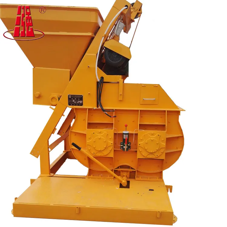 China manufacturer JS500 series horizontal  concrete mixer vertical mixer for construction work