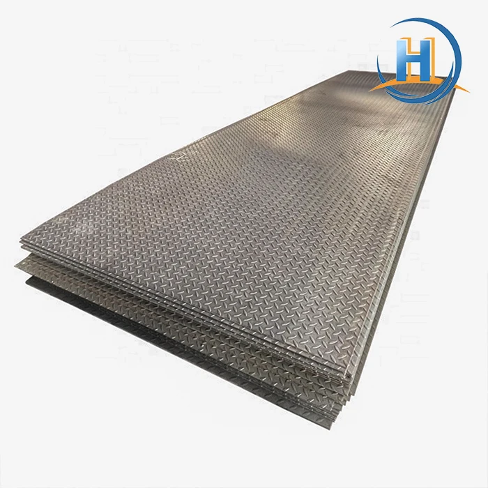 S235 Ss400 A36 6 мм Толщина оцинкованная рифленая стальная пластина горячекатаная оцинкованная рифленая стальная пластина