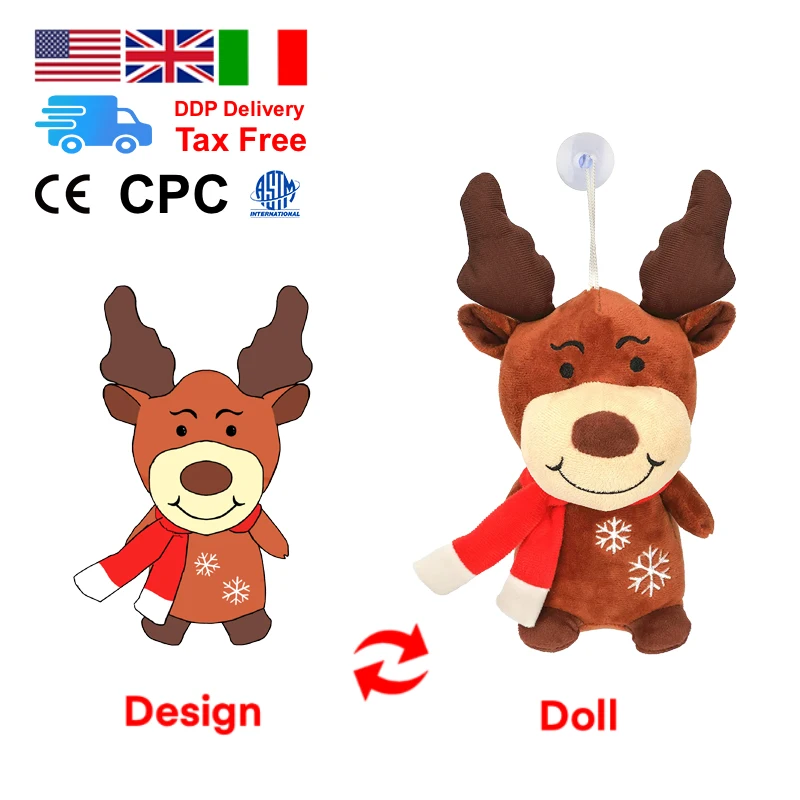 Factory Custom Make kawaii baby bear plushies mini plush keychain  Animal toy Custom Plush Keychain