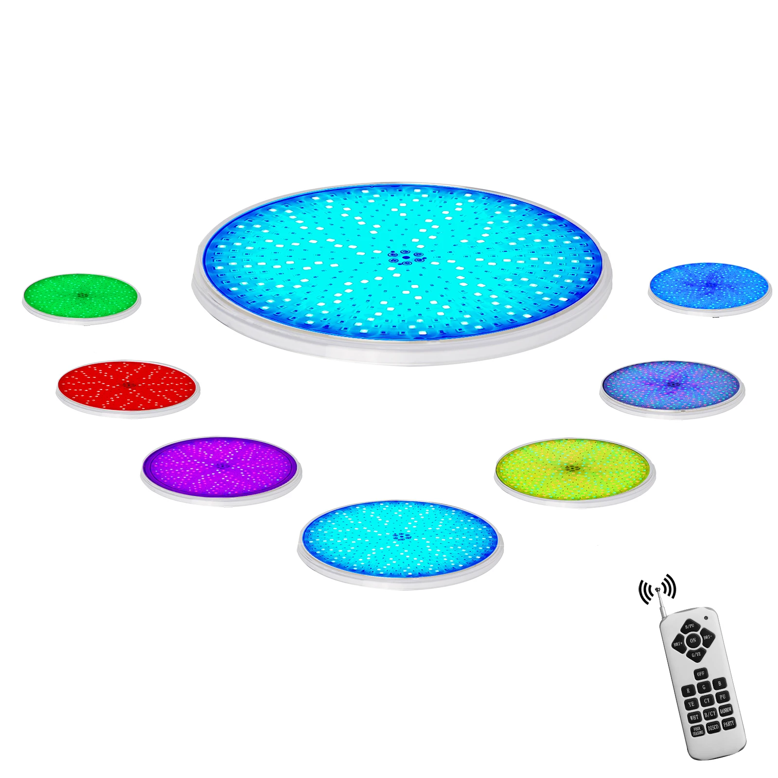 IP68 Waterproof 24w water light led swimming pool light