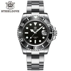 SD1953 Steeldive 30ATM Waterproof 41mm  Automatic NH35 Stainless Steel Dive Watch