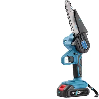 Portable Small Rechargeable Electric Power Mini Handheld Hand Tree Cutting Homelite Cordless Battery Chainsaw