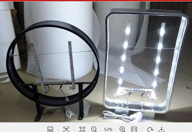 Custom outdoor light sign LED business signs advertising light box