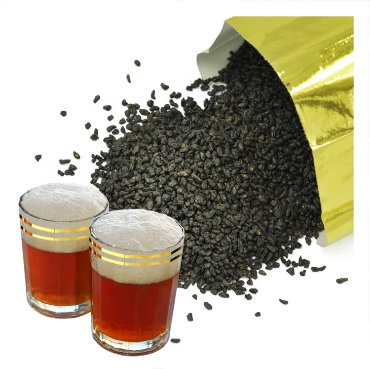 organic gunpowder 3505AA china green tea to casablanc