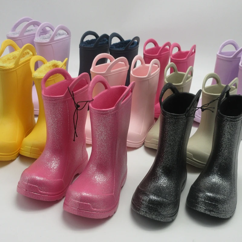 GRS sustainable material summer Rain boots Toddler softer Rain boots Children summer boot