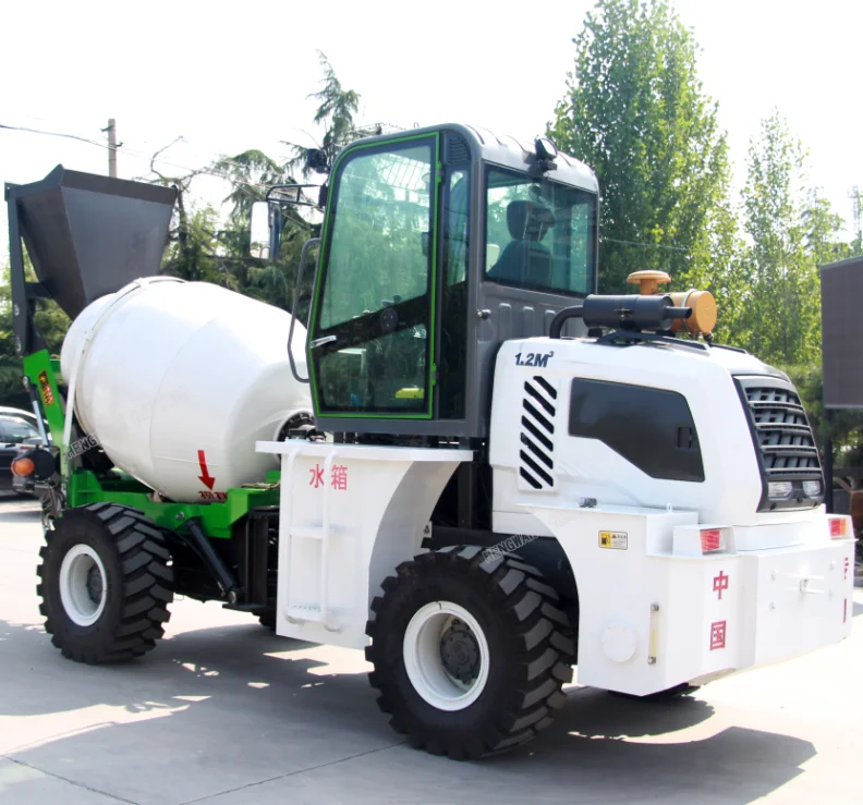 
Automatic feeding Concrete mixer machine self loading concrete mixer truck 