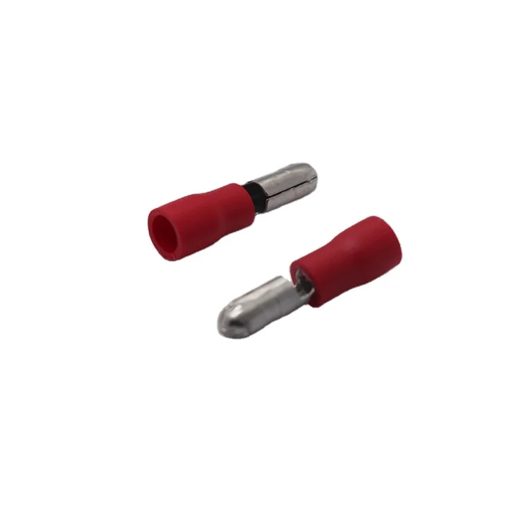 
Factory Supply Low Price Bullet Shaped Male Insulating Joint Wire Connector Electrical Crimp Terminal 
