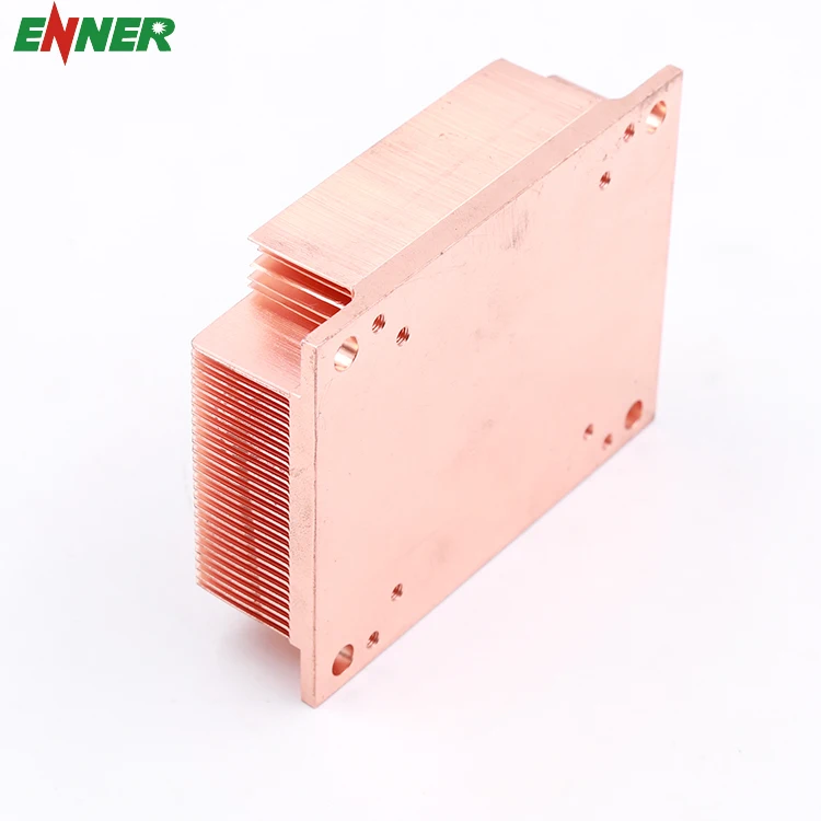 Oem Custom Copper Skivied Heatsink with Heat pipe Heatsinks for industry