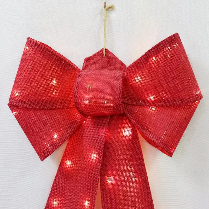 Large Christmas Tree Topper Xmas Decorative Bow Christmas ribbon bow holiday decoration Fall Thanksgiving Wreath Gift Bow