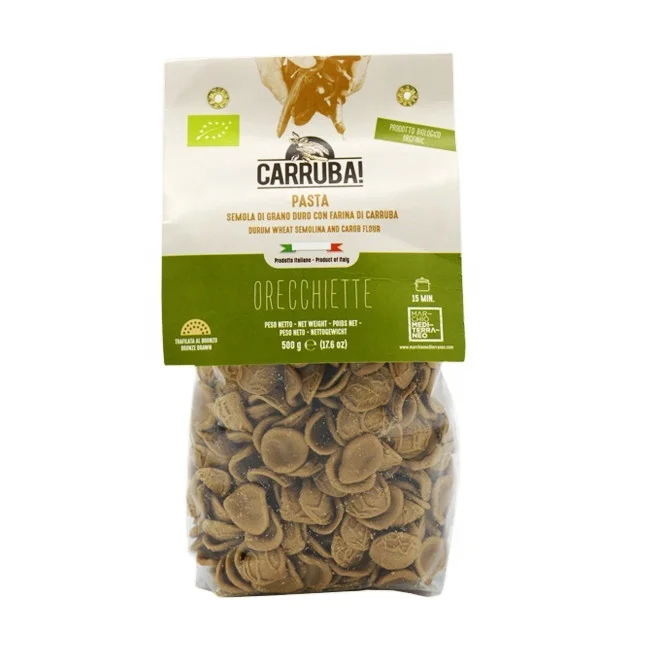 
 Органические Сделано в Италии бронза нарисованные паста carruba! Orecchiette 500 г  