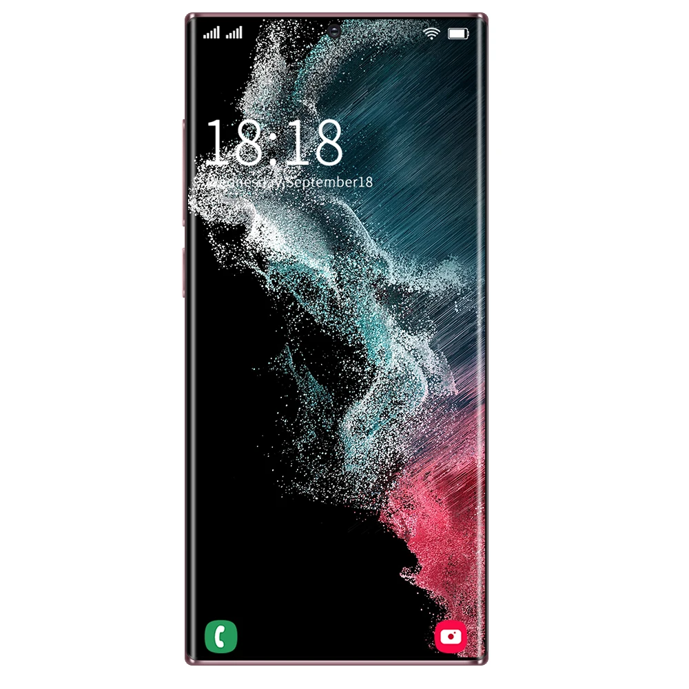 5G Smartphone S22 Ultra 6.8 inch Big Screen 1G+128GB Smartphone Android 5000mAh 5G Cellphone Dual SIM Mobile Phone