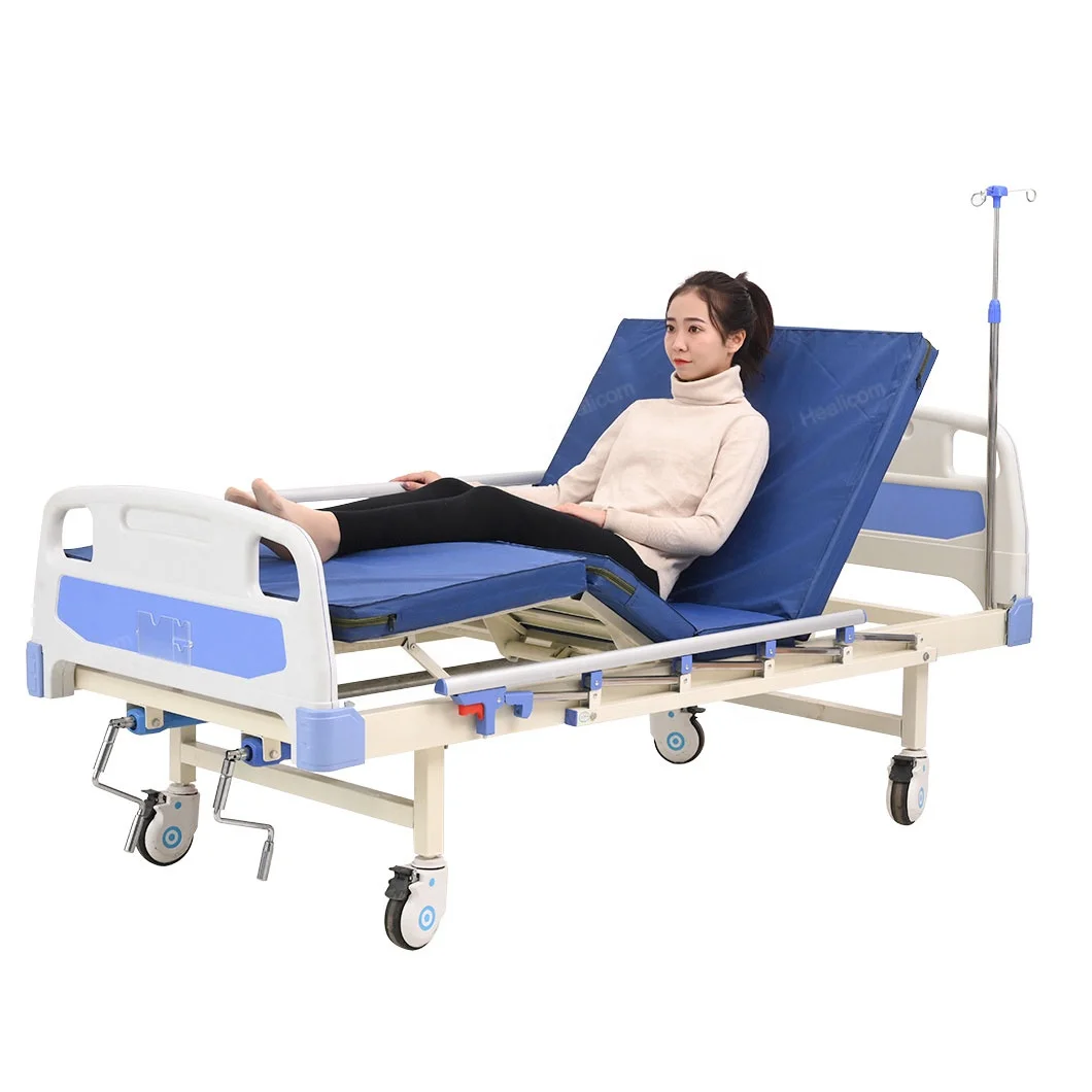 Other medical consumables good quality two crank mechanical medical bed for the hospital and clinic