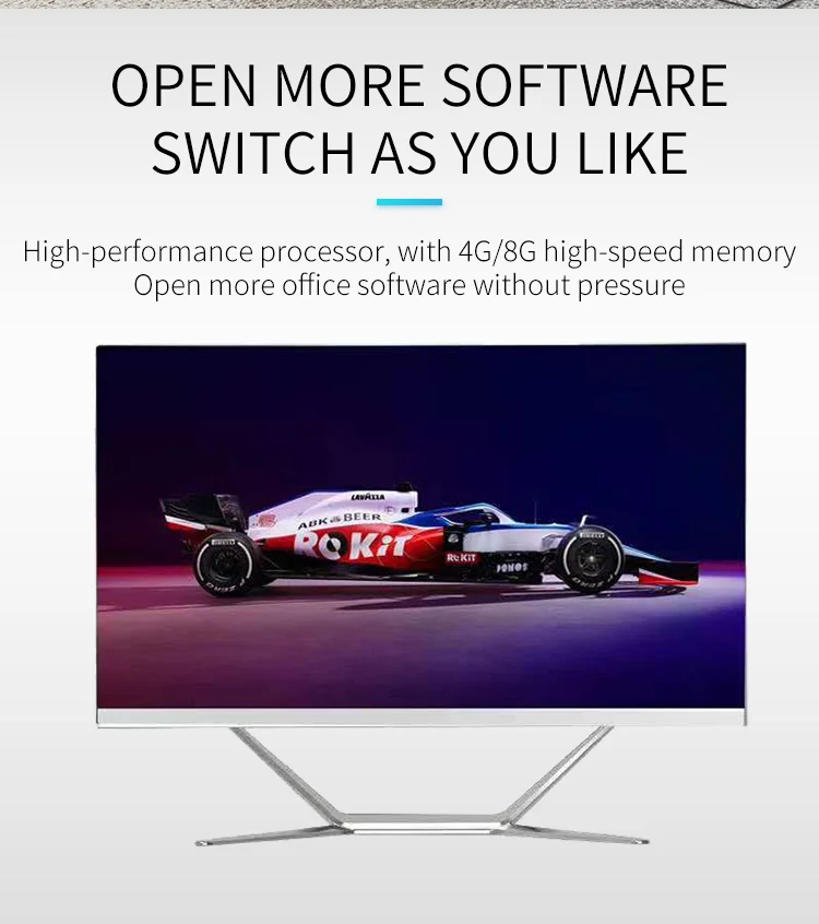 Игровой настольный компьютер 21 5 дюйма 23 8 i3 i5 i7 4G 8G RAM 256G