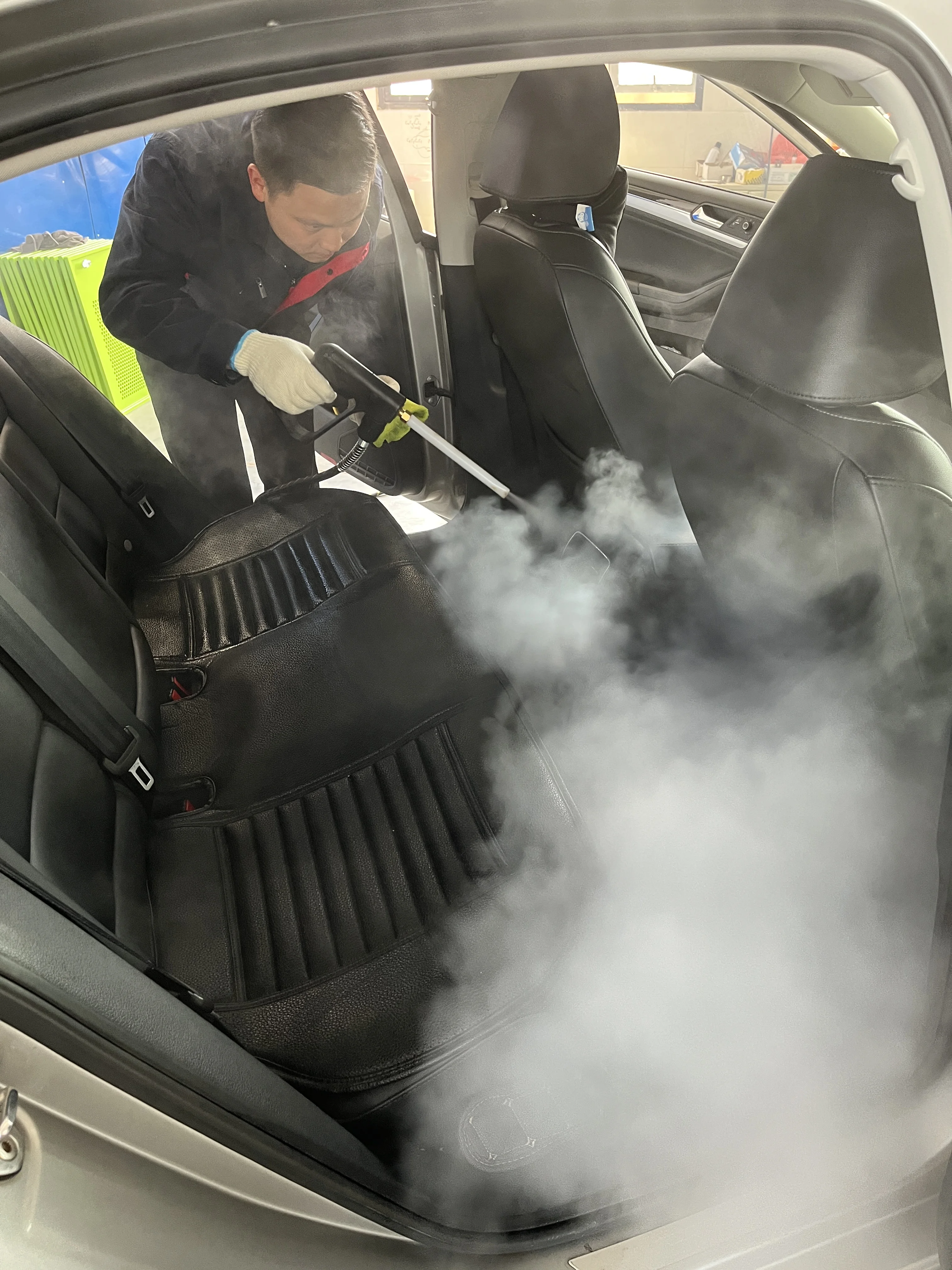 Car wash equipment China waterless steam clean car interior electric hand car wash machine